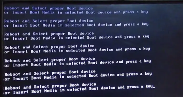 Reboot and Select Proper Boot Device: Como Resolver Passo a Passo
